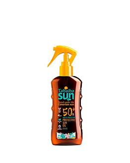 Tabaiba Sun Aloe Sun Oil SPF50 Oliwka Aloesowa do Opalania z Wysp Kanaryjskich 200 ml