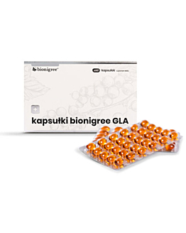 Bionigree GLA Olej z nasion czarnej porzeczki BC634, 60 szt.