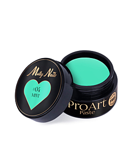 MollyNails ProArt Paste Pasta Do Zdobień Mint Nr 4 5 g