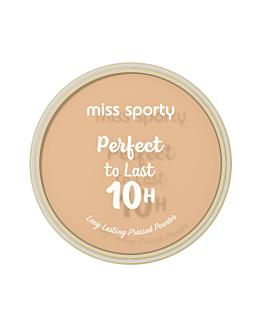Miss Sporty Perfect To Last 10H długotrwały puder w kamieniu 030 Light, 9g