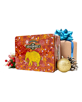 Adalberts Black Tea Golden Gift Box Czerwony