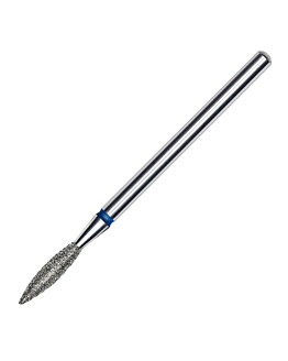 Staleks Expert Frez Diamentowy Płomień Do Skórek 2,3/10 mm Niebieski