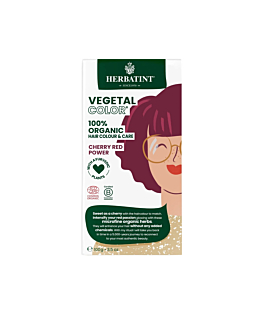 Herbatint Vegetal Color Bio Henna w Mikropudrze Wiśniowa Czerwień, 100 g