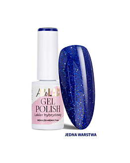 AlleLac Lakier Hybrydowy Blues BL6 Glitter Gel Polish 6 g