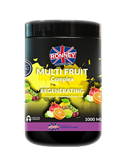 Ronney Multi Fruit Complex Professional Mask Regenerating regenerująca maska do włosów zniszczonych, 1000ml