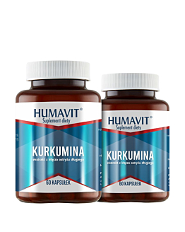 Humavit Kurkumina, 2x60 kapsułek