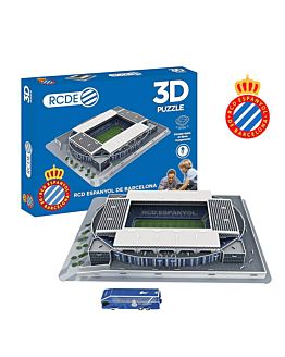 Habarri Stadion piłkarski RCDE BARCELONA - Espanyol de Barcelona FC - Puzzle 3D 98 elementów - model klubowy