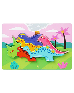 Habarri Puzzle drewniane - Dinozaury