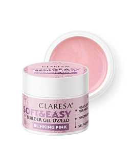 Claresa Soft&Easy Builder Gel żel budujący Blinking Pink, 12g