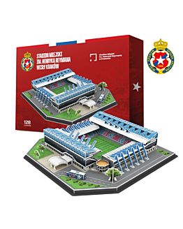 Stadion piłkarski - WISŁA Kraków - Puzzle 3D - 128 elementów - model klubowy