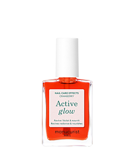 Manucurist Lakier wzmacniający do paznokci ACTIVE GLOW 15 ml - Cranberry