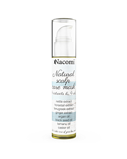 Nacomi Natural Scalp Care Mask naturalna maska do pielęgnacji sk&oacute;ry głowy, 50ml