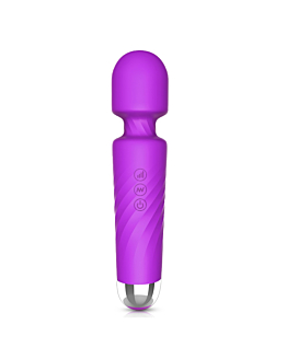 S-HANDE Hero masażer wand z 7 trybami wibracji i 4 szybkościami Purple