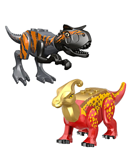 Habarri Dinozaury małe - Carnotaurus i Parasaurolophus
