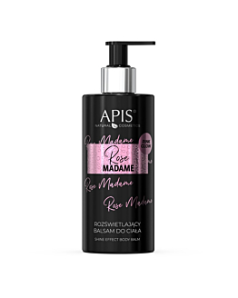 APIS Rose Madame rozświetlający balsam do ciała, 300ml