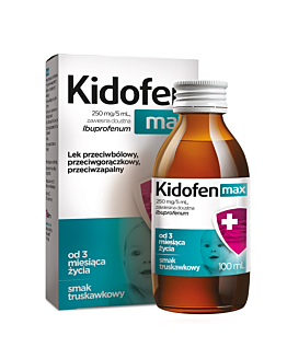 Kidofen Max 250 mg/5 ml, Syrop