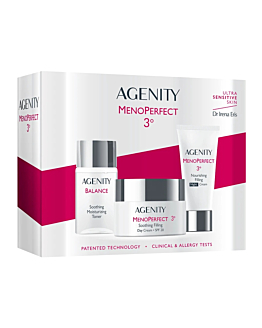 Agenity Menoperfect 3° Zestaw: krem do twarzy na dzień + krem do twarzy na noc + tonik do twarzy