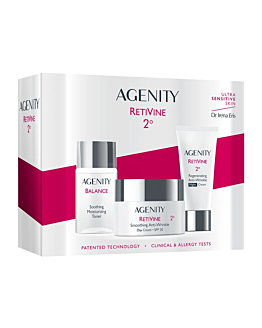 Agenity Retivine 2° Zestaw: krem do twarzy na dzień + krem do twarzy na noc + tonik do twarzy