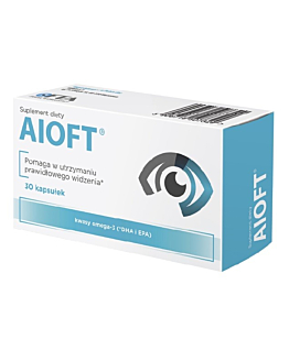 Aioft, Suplement diety zawierający kwasy omega-3, Kapsułki