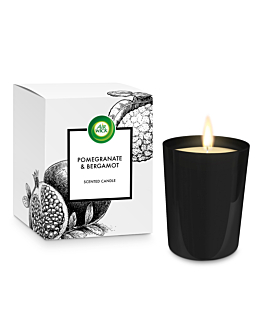 Air Wick Premium Świeca zapachowa, Granat i Bergamotka 