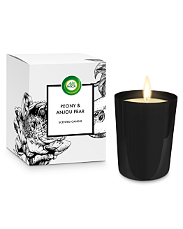Air Wick Premium Świeca zapachowa, Piwonia i Gruszka 