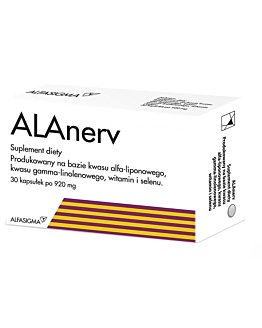 Alanerv, Preparat wspomagający układ nerwowy, Kapsułki