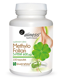 Aliness Methylo Folian 600 mcg Vege, Kapsułki
