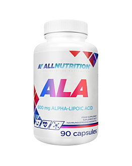 Allnutrition ALA, Kwas alfa-liponowy (ALA) 600 mg, Kapsułki