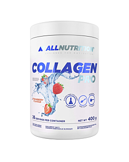 Allnutrition Collagen Pro, Smak truskawkowy, Proszek do rozpuszczania