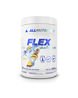 Allnutrition Flex All Complete, Preparat z kolagenem na wzmocnienie stawów, Smak ananasowy, Proszek