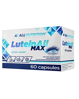 Allnutrition LuteinAll Max, Suplement diety zawierający składniki wspomagające wzrok, Kapsułki