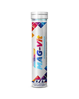 Allnutrition Mag-Vit, Zestaw witamin z magnezem, Tabletki musujące