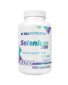 Allnutrition Selenium 200, Suplement diety zawierający selen, Kapsułki