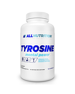 Allnutrition Tyrosine Mental Power, Suplement diety na poprawę koncentracji, Kapsułki