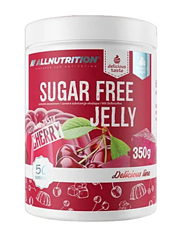 Allnutrition Delicious Line Sugar Free Jelly Cherry - galaretki 350 g