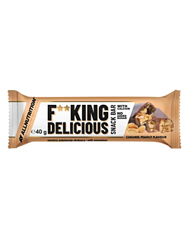 Allnutrition Fitking Delicious Caramel Peanut - Snack Bar 40 g