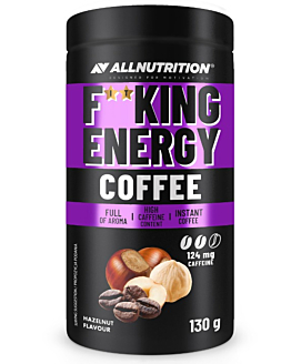 Allnutrition Fitking Evergy Coffee Hazelnut - kawa rozpuszczalna 130 g