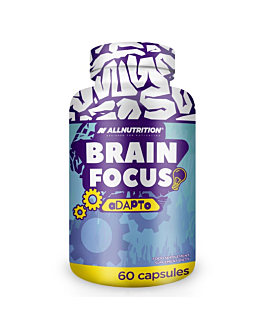 Allnutrition Brain Focus, Suplement diety na poprawę koncentracji, Kapsułki