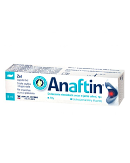 Anaftin, Żel, 8 ml
