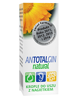Antotalgin Natural, Krople do uszu
