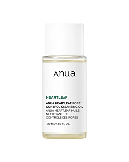 Anua Heartleaf Pore Control Cleansing Oil, Olio Detergente per il Viso, 20 ml