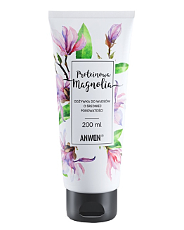 Anwen Proteinowa Magnolia Odżywka do włosów średnioporowatych