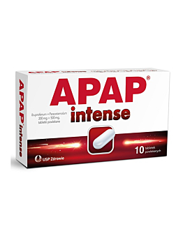 Apap Intense 200 mg + 500 mg Tabletki powlekane