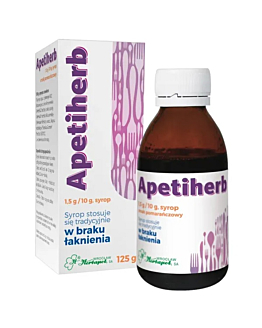 Apetiherb 1,5 g/10 g Syrop