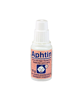 Aphtin 200 mg/g roztwór do stosowania w jamie ustnej