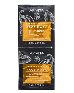 Apivita Express Beauty Dynia detoksykująca maseczka do twarzy 2x8ml