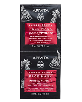 Apivita Express Beauty Rozświetlająco-Rewitalizująca Maseczka do twarzy Granat