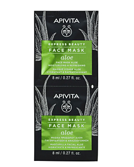 Apivita Express Beauty Nawilżająco-Odświeżająca Maseczka do twarzy Aloes