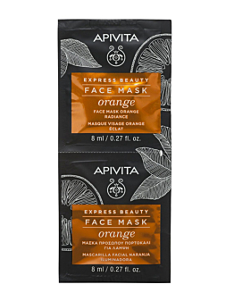 Apivita Express Beauty Rozświetlająca Maseczka do twarzy Pomarańcza