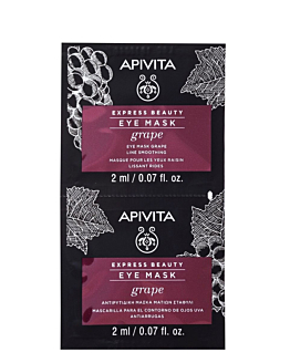 Apivita Express Beauty Wygładzająca Maseczka pod oczy Winogrono